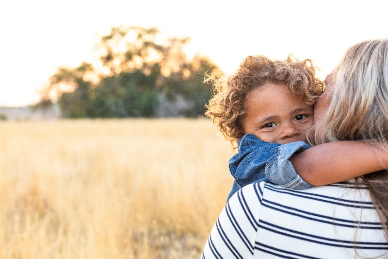 Mère et son enfant